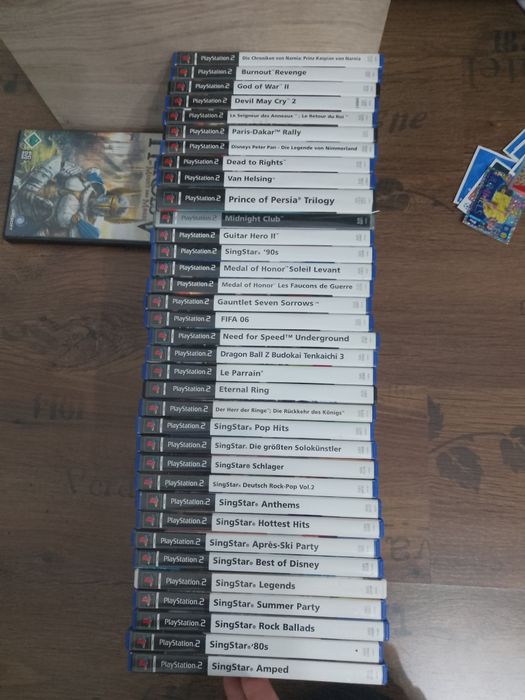 PlayStation 2 , PS2,  pachet complet plus peste 30 jocuri și card