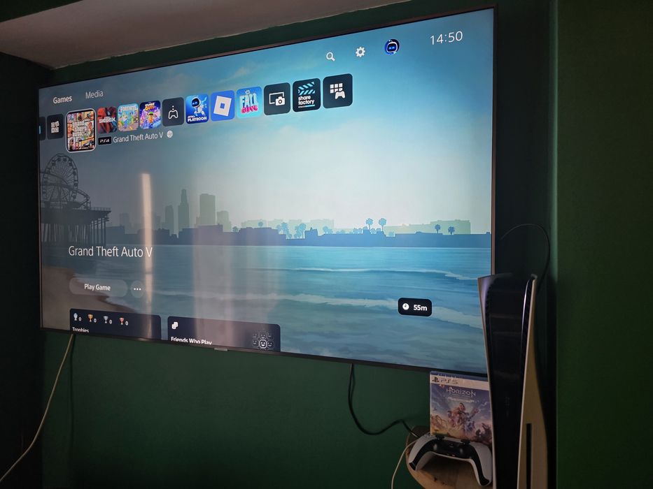 Playstation 5 Disc GTA5 и Horizon Zero Down