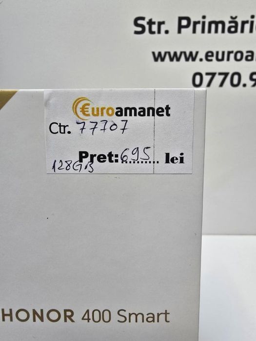 Telefon Honor 400 Smart, 128GB, 4GB RAM -P-