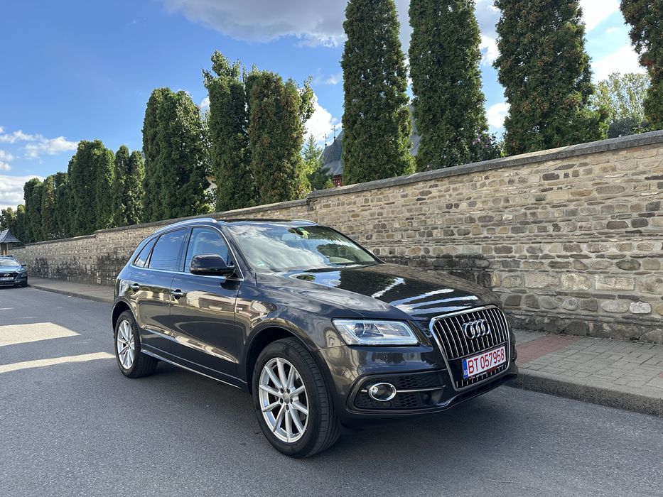 AUDI Q5-QUATTRO-S-LINE an 2016/2.0tdi-190cp/AUTOMAT/Nr.Roșii/IMPECABIL