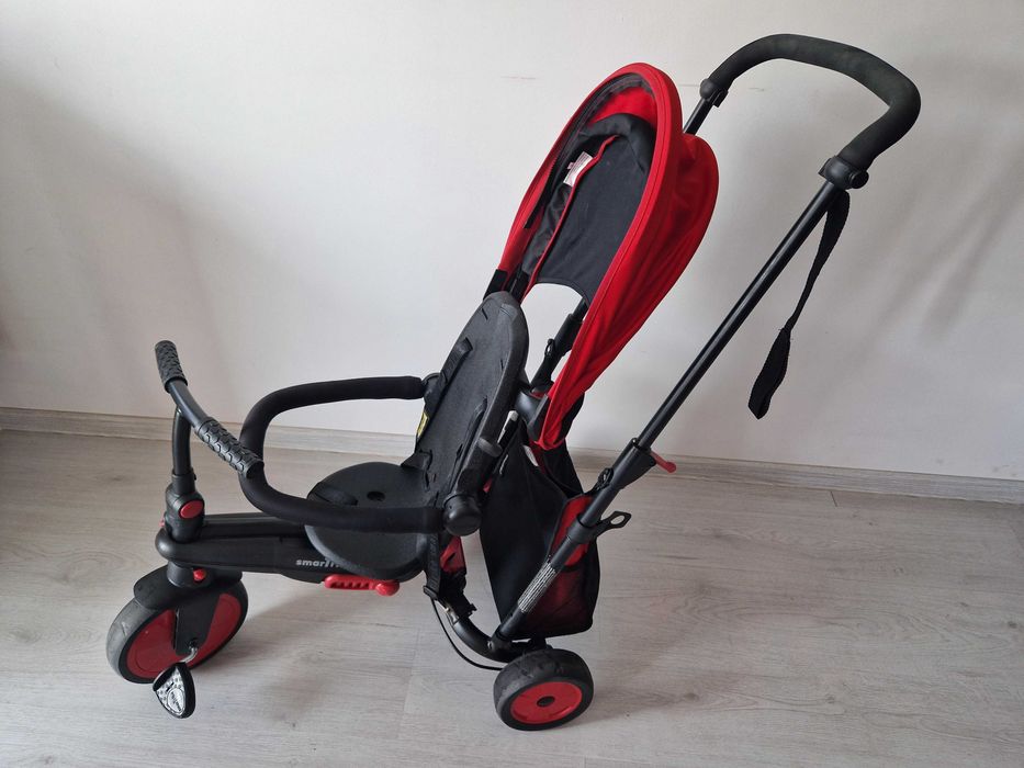 Tricicleta pliabila smarTrike 6 in 1, rosu