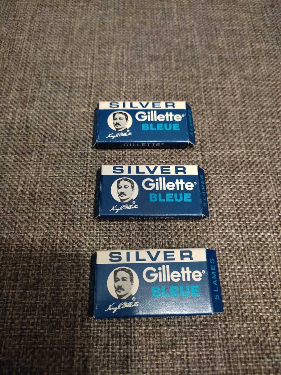 Gillette Bleue винтаж СССР производство BOSTON MASS USA