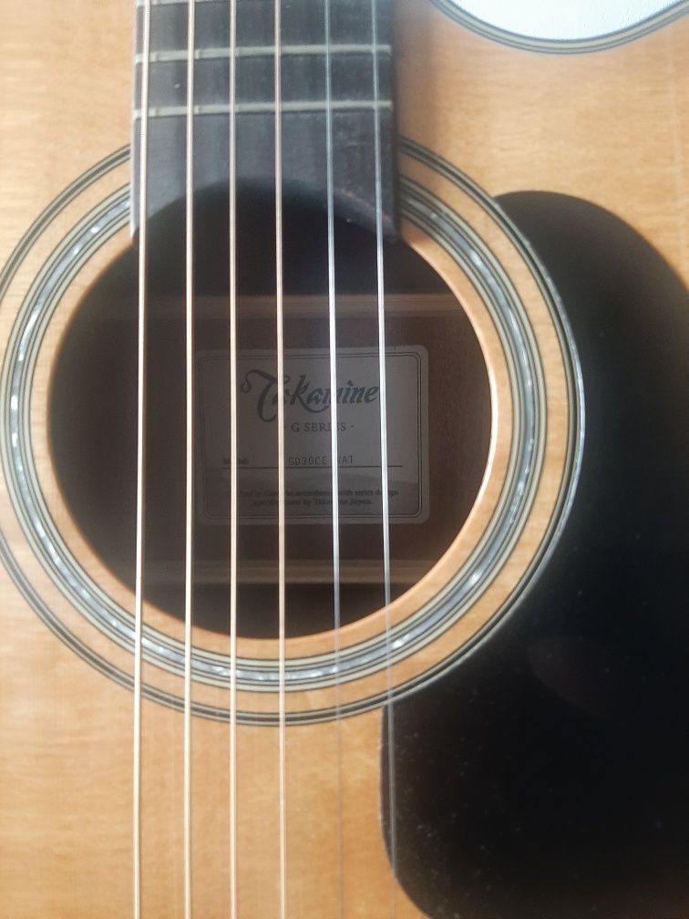 Гитара электроакустическая Takamine GD 30CE nat