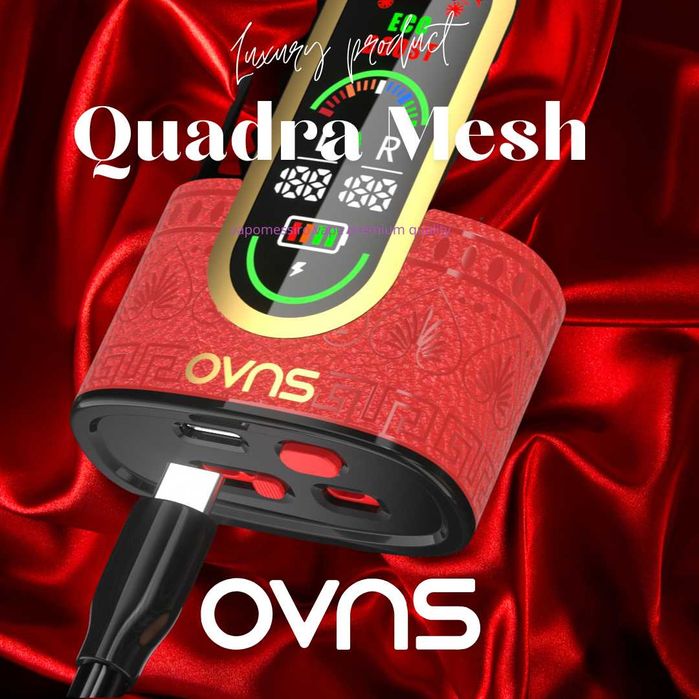 Vape Quadra Mesh Luxury Doua Arome 50.000 Superior!