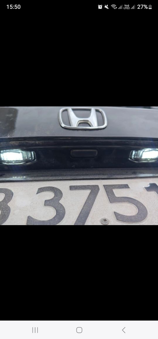 LED лампи за заден регистрационен номер Honda Accord 7 и 8