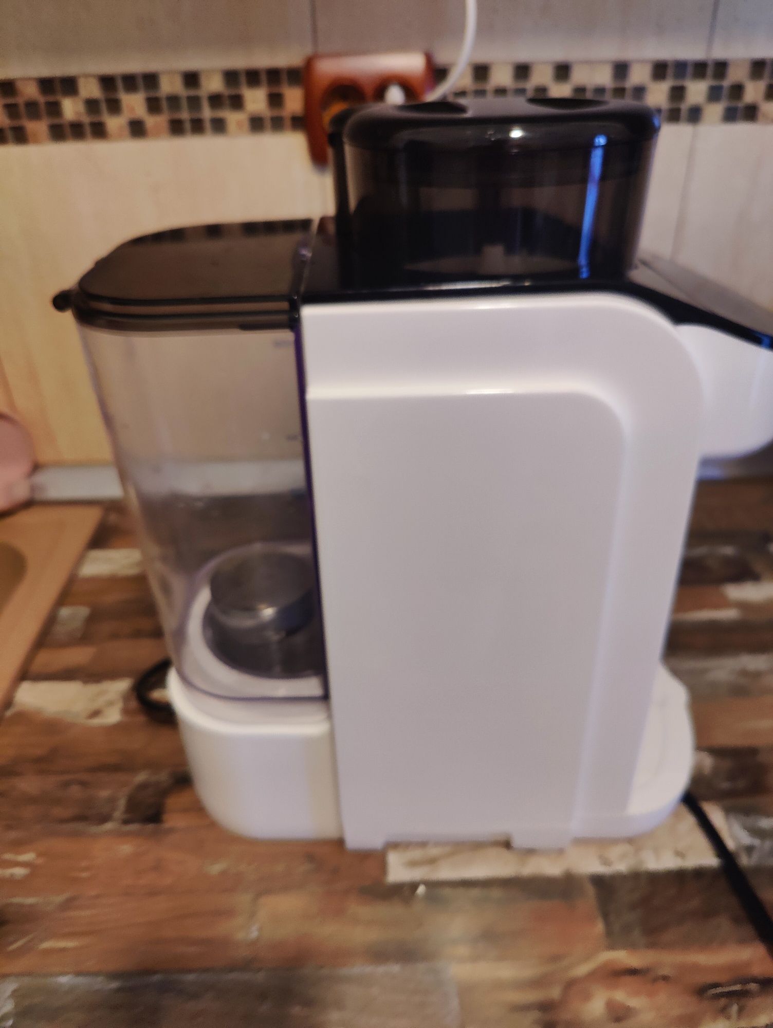Espressor Lapte Praf Nurio PRO cu Aplicatie Mobila, Functie de Apa Cal