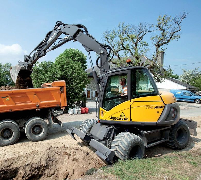 Buldo Miniexcavator Incarcator frontal Sapatura canale Nivelare teren