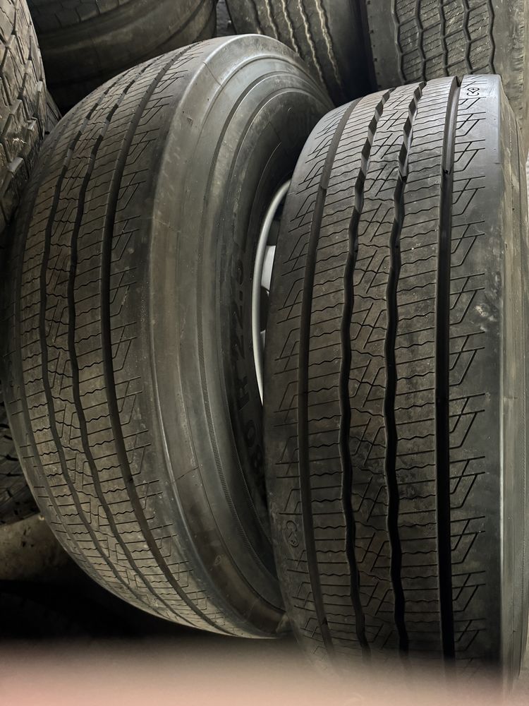 Vand 4 buc anvelope Noi 295/80r22,5 Continental cu janta 2023