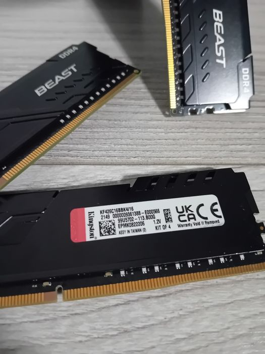 Kingston FURY 16GB (4x4gb)