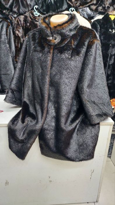 Пончо женское большой размер