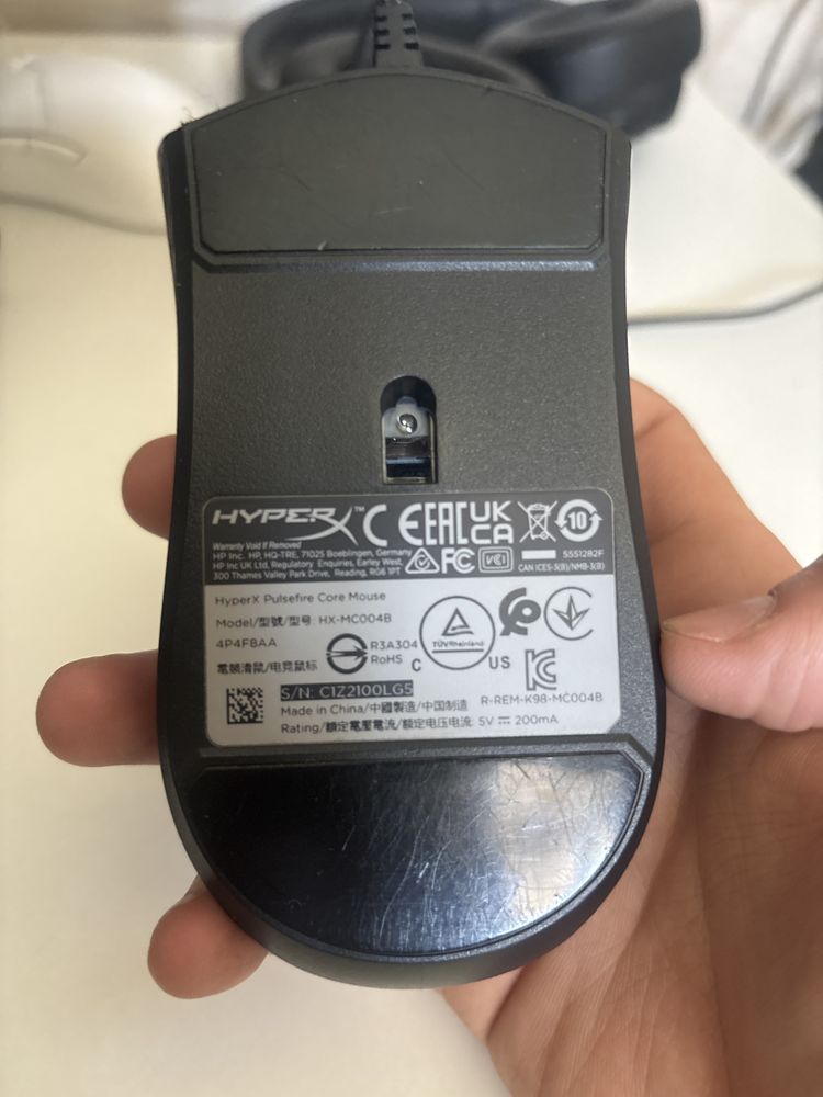 игровая мышь hyperx pulsefire