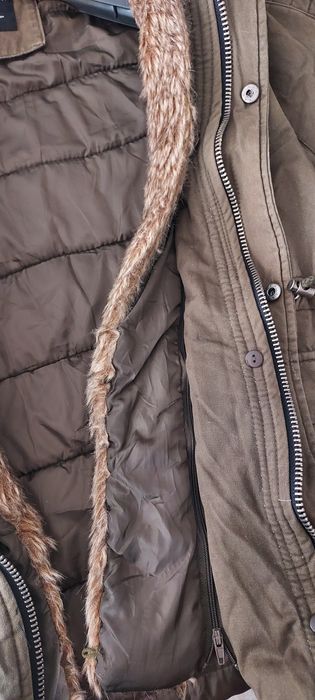 Зимна мъжка парка с качулка  ,р/р Л