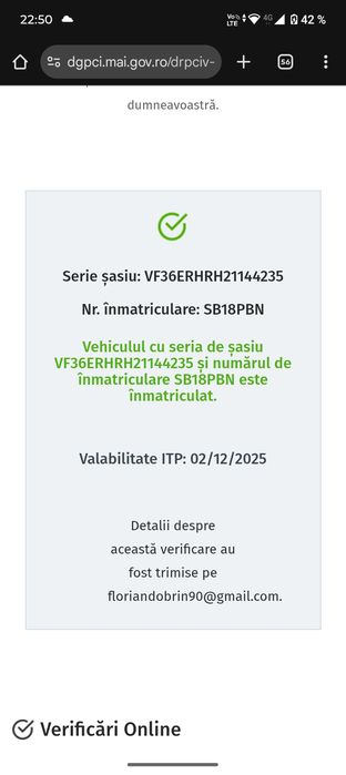 Vând Peugeot 407 break