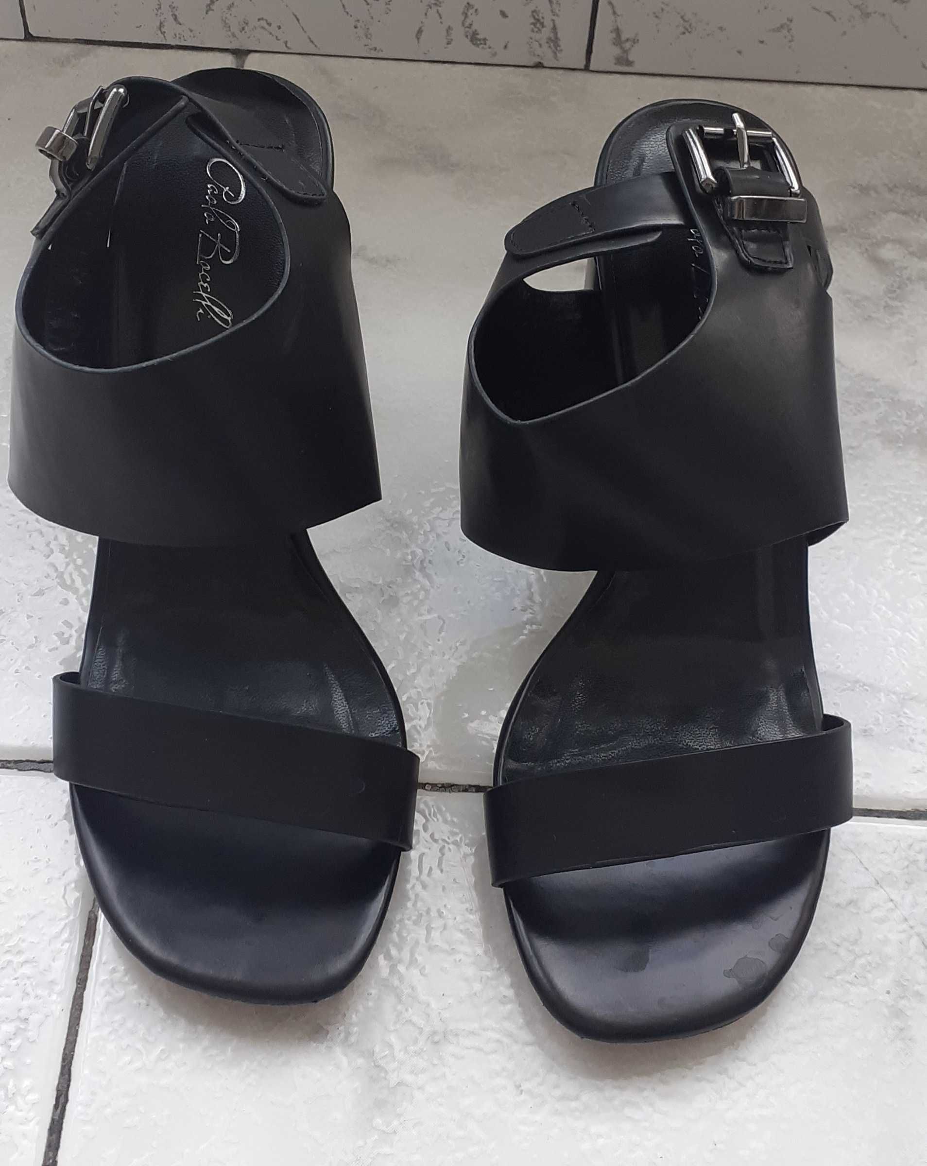 Черни дамски сандали