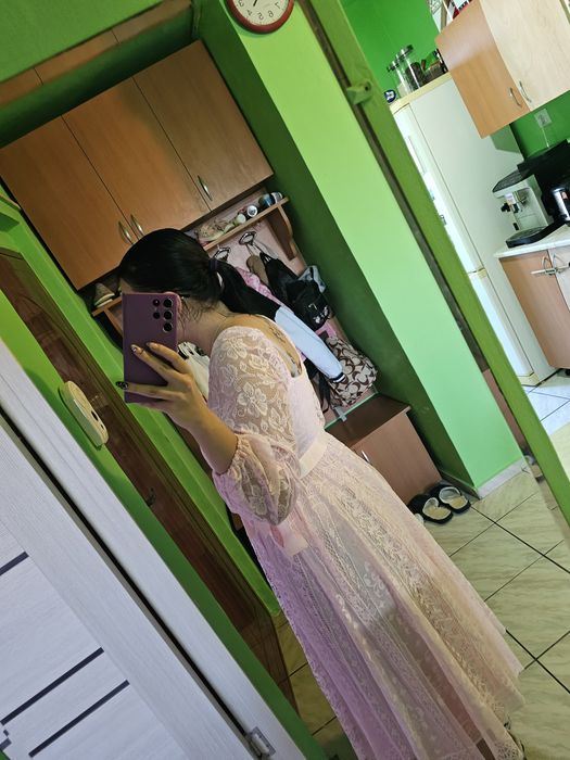 Rochie de ocazie roz m 38