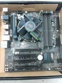 Gigabyte B 250M-D3H, i3-7350k