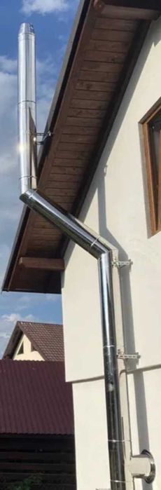Horn din inox dublu