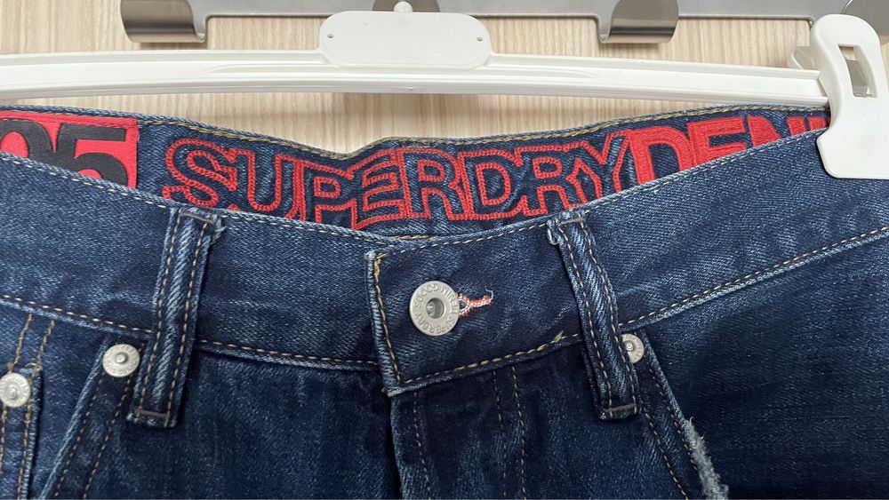 Мъжки дънки Superdry Dean05 Oversized Traper-Размер 30/34