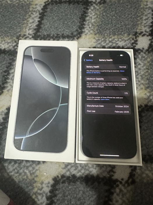 16 pro 256 g 100% yomkust