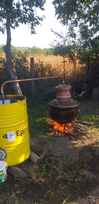 Vand cazan de țuică la 120 de Litri cu fundul de 4 mm