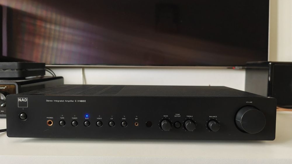 Amplificator Nad C316BEE  boxe Kef-iQ1