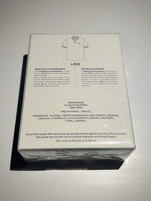 Lacoste L12.12 BLANC