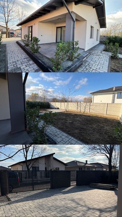 Proprietar vand casa noua pe nivel parter  moderna finisaje premium