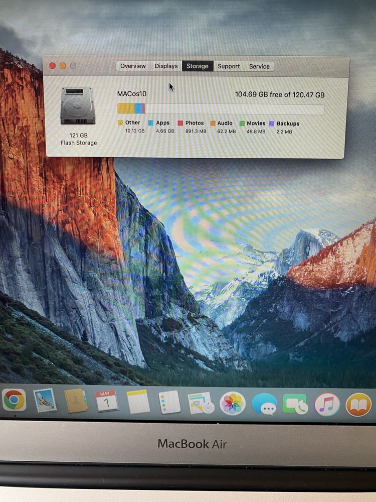 Лаптоп Apple Macbook Air -Перфектен