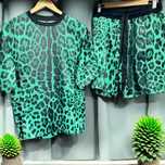 Compleuri Animal Print verde! Calitate superioara!
