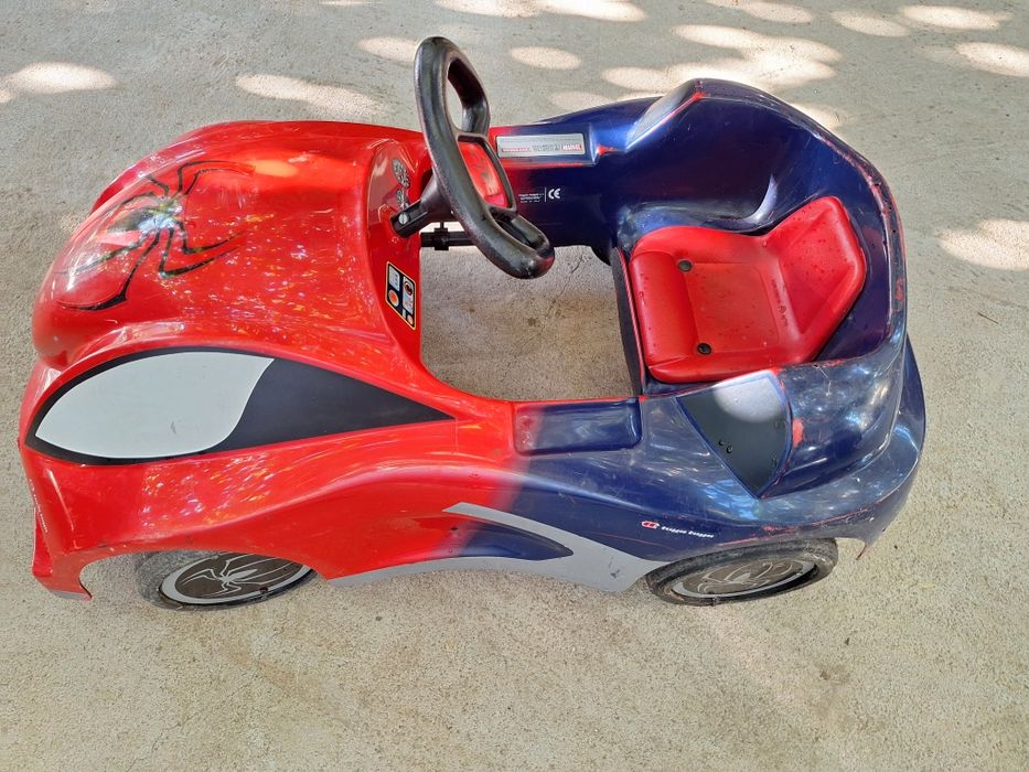 Masinuta fara pedale spiderman