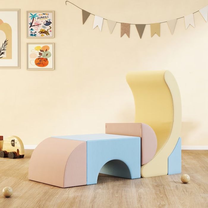 Комплект за меко строителство от 5 части за деца