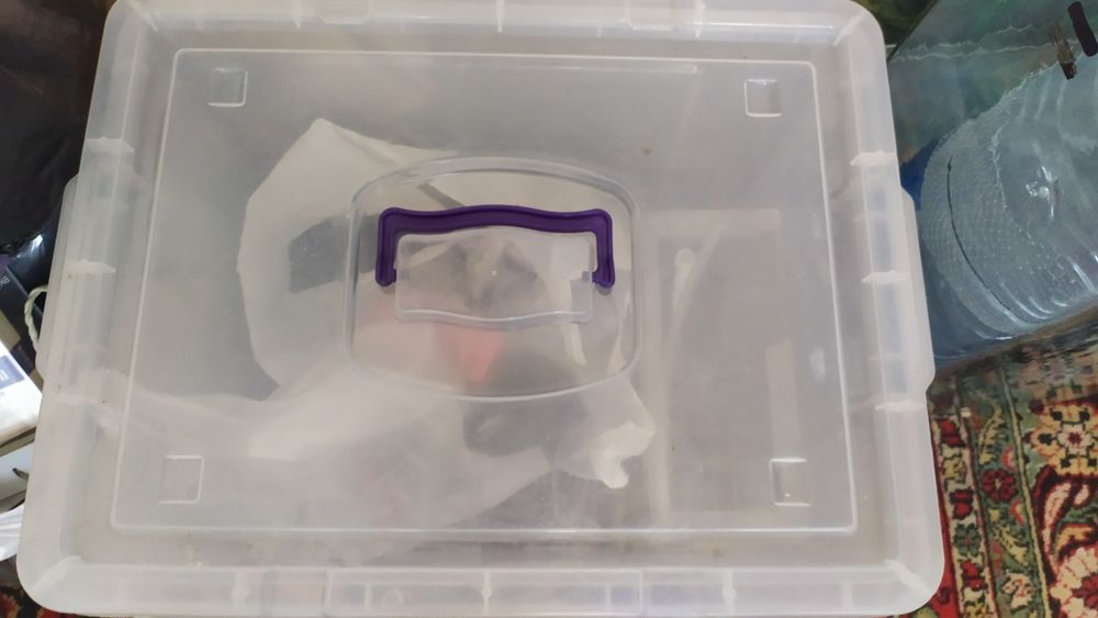 Продам пластиковый контейнер для пищевых продуктов эколог чистый 40 л