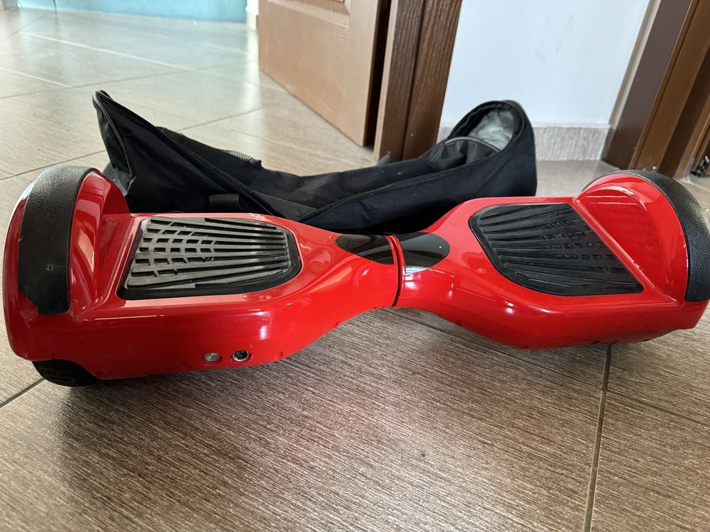 Hoverboard rosu  roti 8.5 “