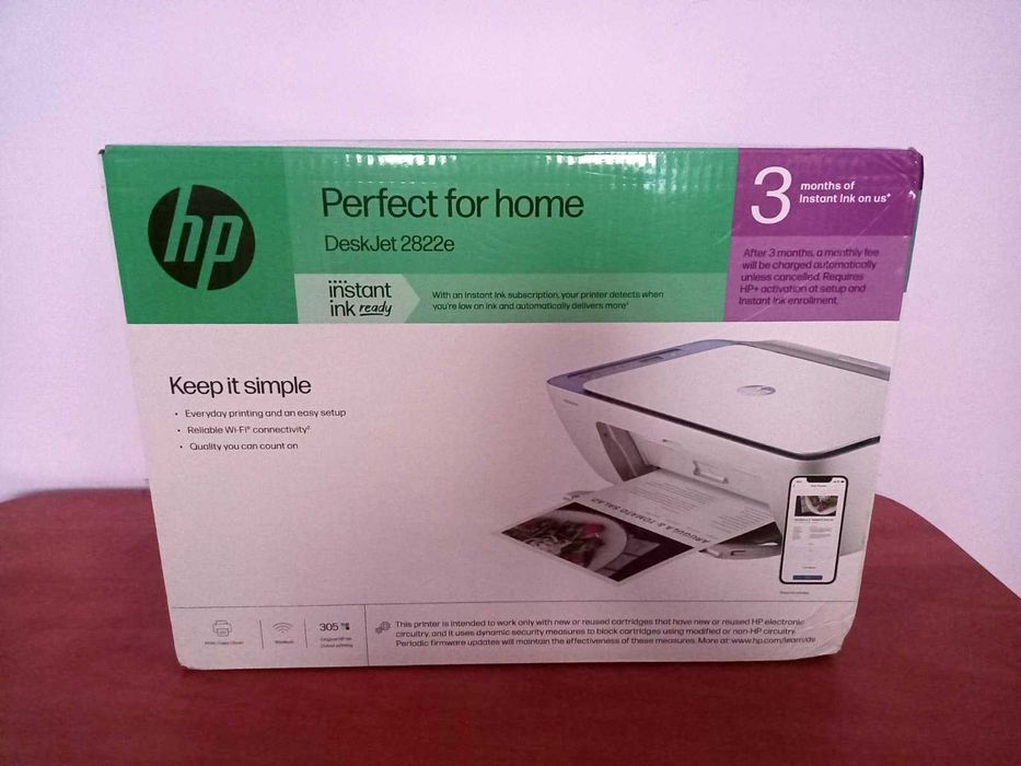 Imprimanta HP 2822 noua, sigilata, wireless, usb