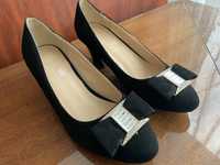 Дамски обувки на ток (черни) 37 размер
