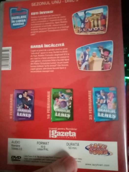 Cd desene animate si disney pentru a invata engleza si documentar