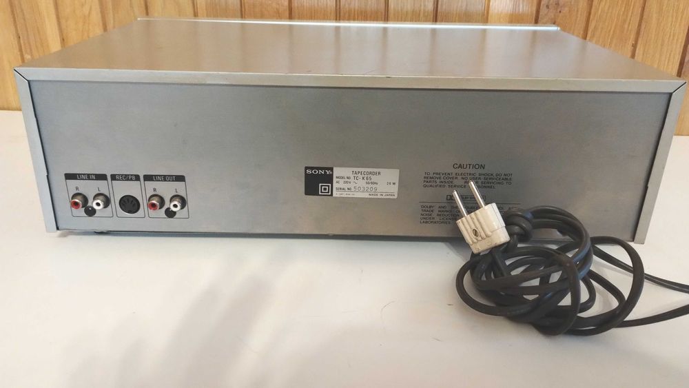 accesorii audio hi fi deck Sony TCK65