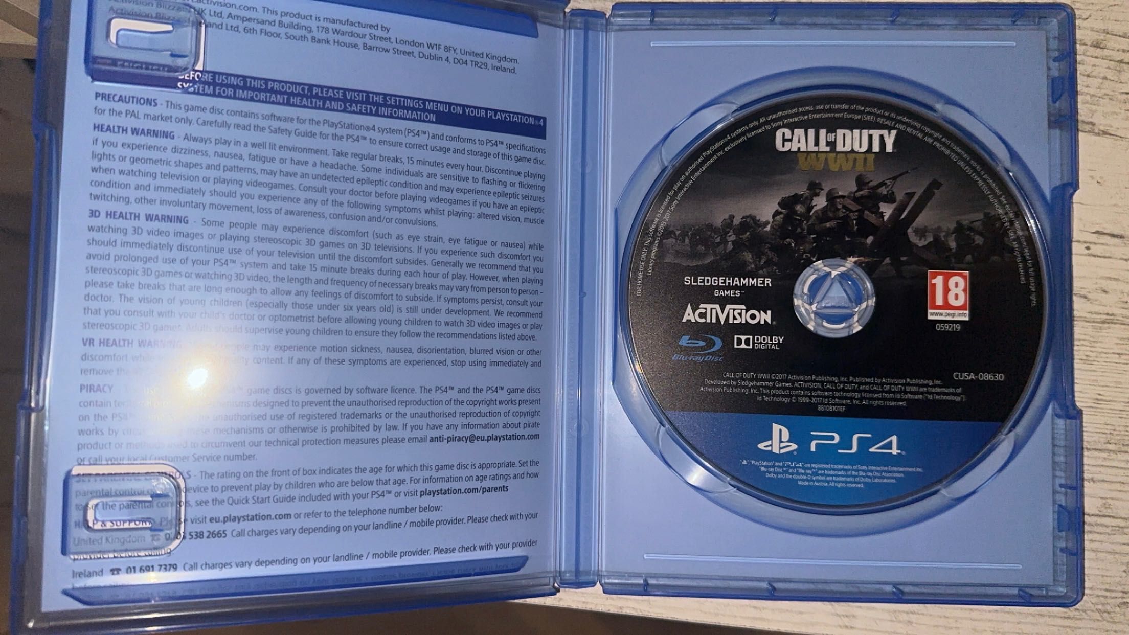 Call of Duty World at War II - PS4/PS5