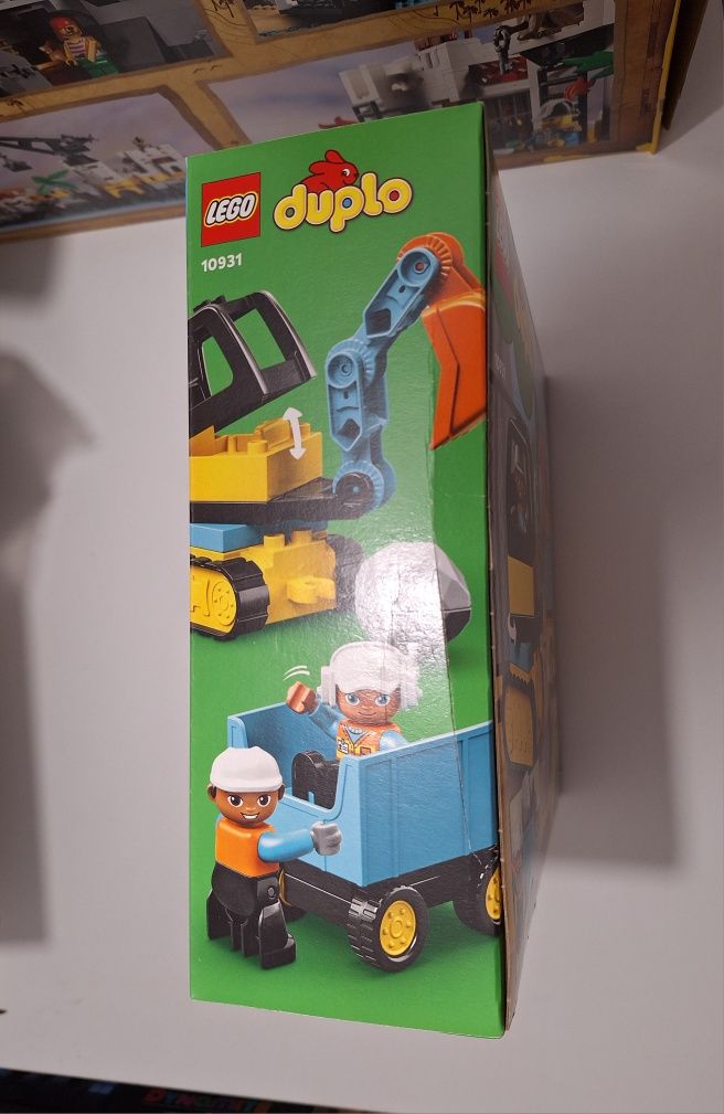 LEGO Duplo  10931 Camion si Excavator pe senile