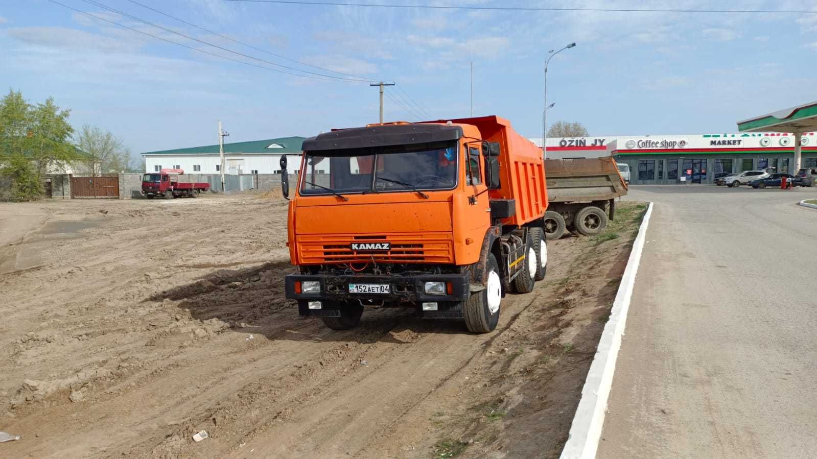 КамАЗ щебень песок грунт