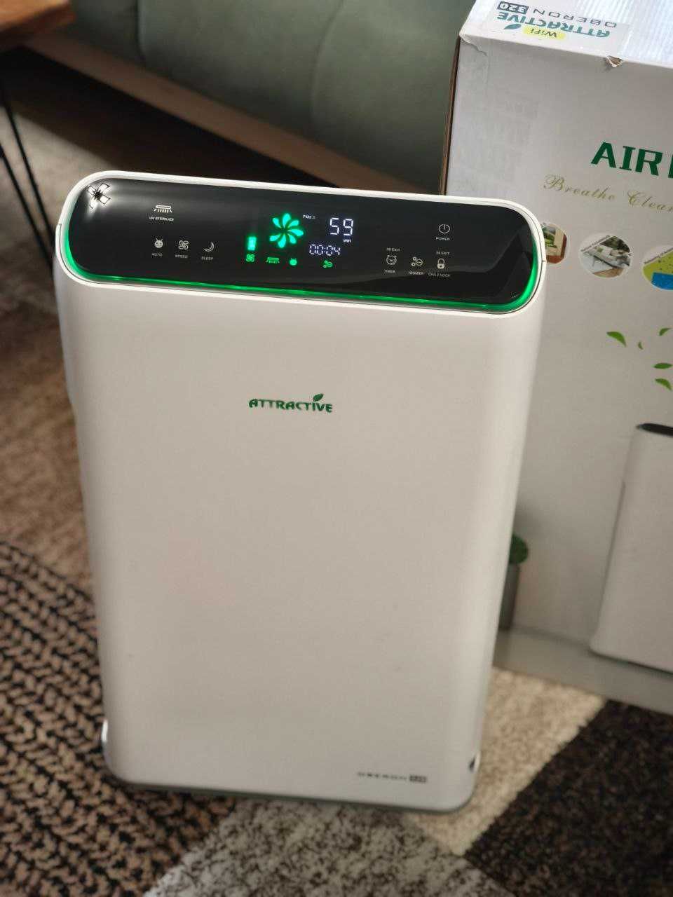 Attractive Oberon 320 WiFi (до 40-60 м2) - Пречиствател за въздух