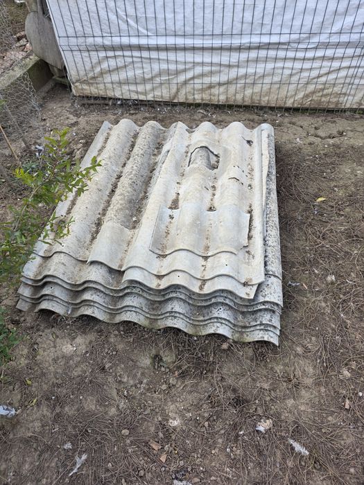 Placi de azbest  folosite