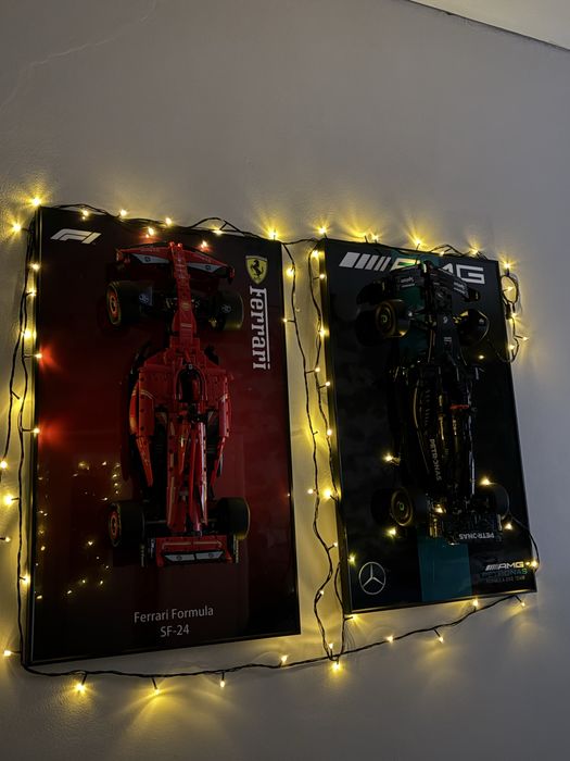 Lego mercedes petronas и ferrari r1