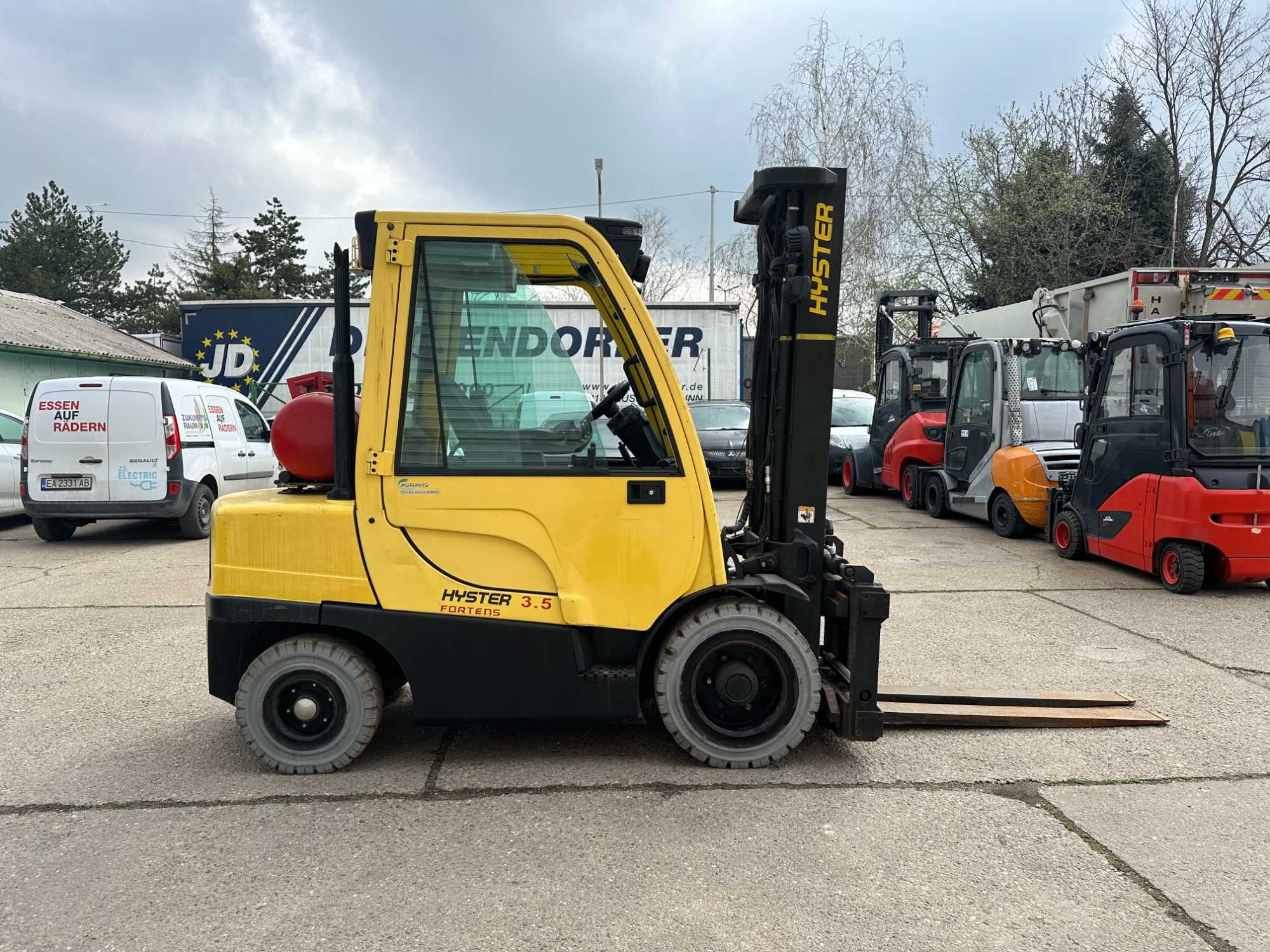Мотокар Hyster H8