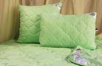 Бомбуковая одеяло цвет зелёные есть
