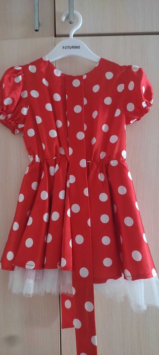 Платье детское горох