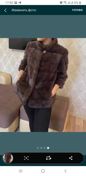 Продам норковую шубу