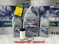 Set schimb ulei cutie DSG Ravenol, VW, Audi, VW, Skoda, Seat