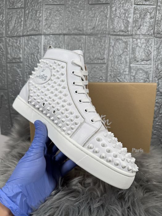 Christian Louboutin White Alb High