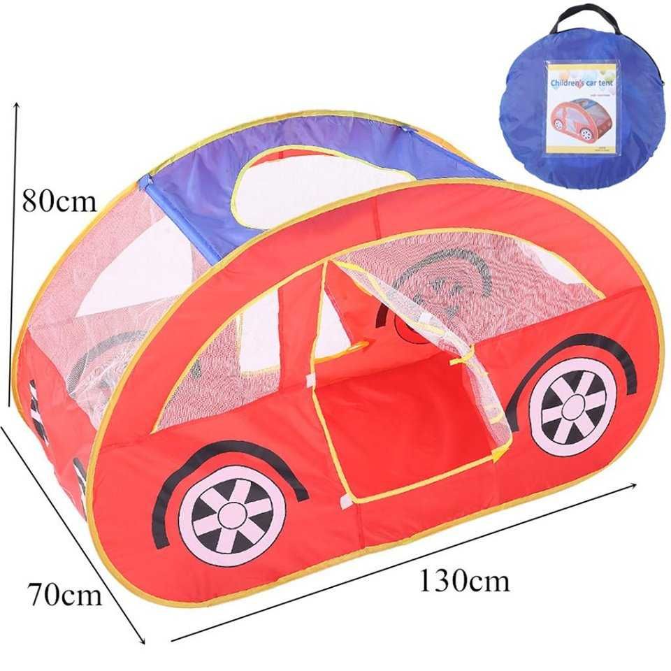 Детска палатка за игра Кола 130 х 80 х 70 см